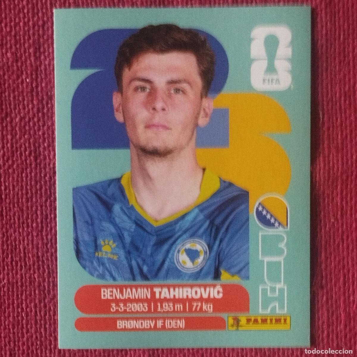 Cromos de Futebol: BENJAMIN TAHIROVIC - BIH 9 - BOSNIA HERZEGOVINA - MUNDIAL DE FUTBOL - FIFA WORLD CUP 2026