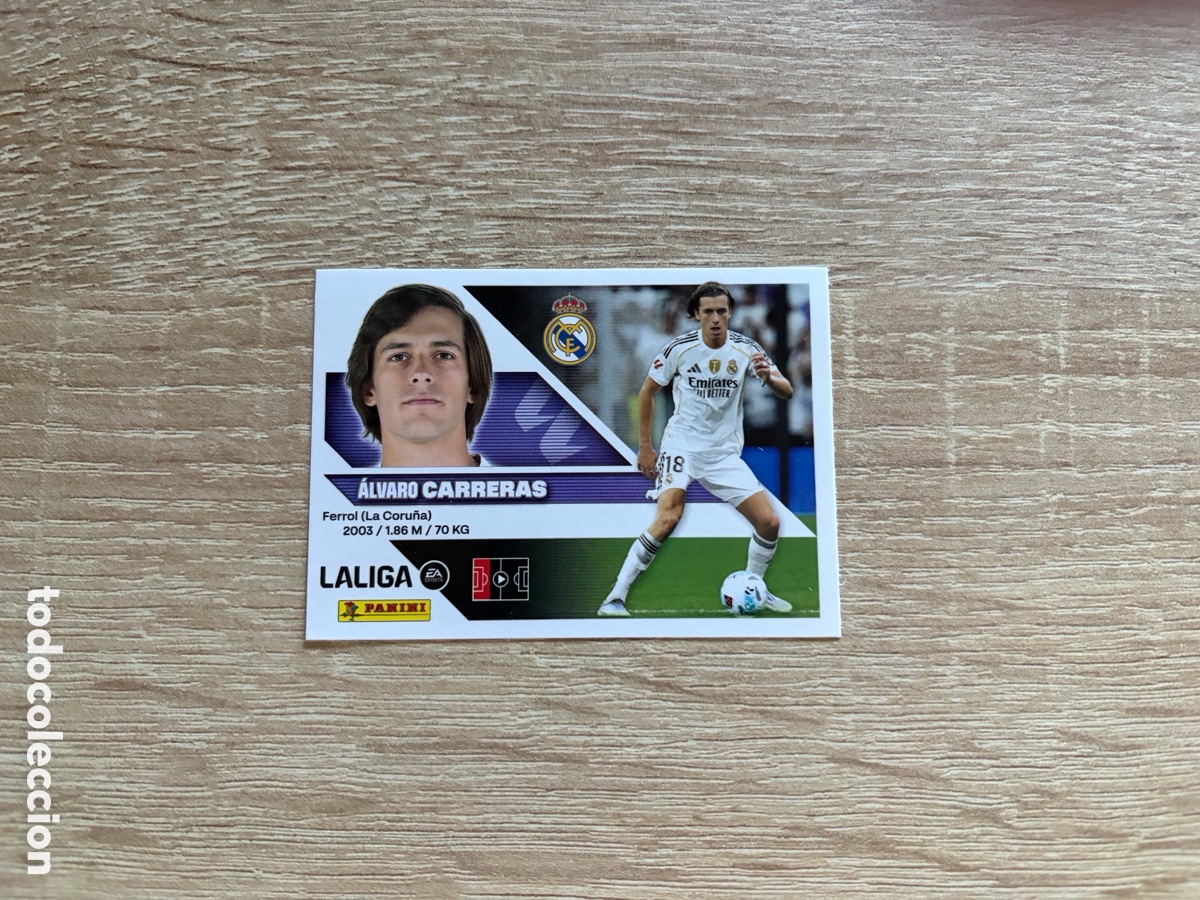Cromos de Futebol: 10A CARRERAS LIGA ESTE EDICIONES ESTE 2026 2027 26 27 REAL MADRID