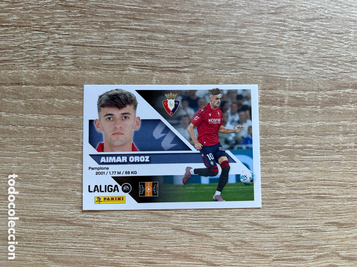 Cromos de Futebol: 15 AIMAR OROZ LIGA ESTE EDICIONES ESTE 2026 2027 26 27 OSASUNA
