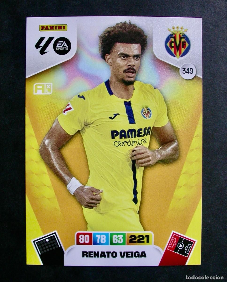 Cromos de f&uacute;tbol: 349 RENATO VEIGA / VILLARREAL / ADRENALYN XL LIGA 2025-2026 25-26 / PANINI