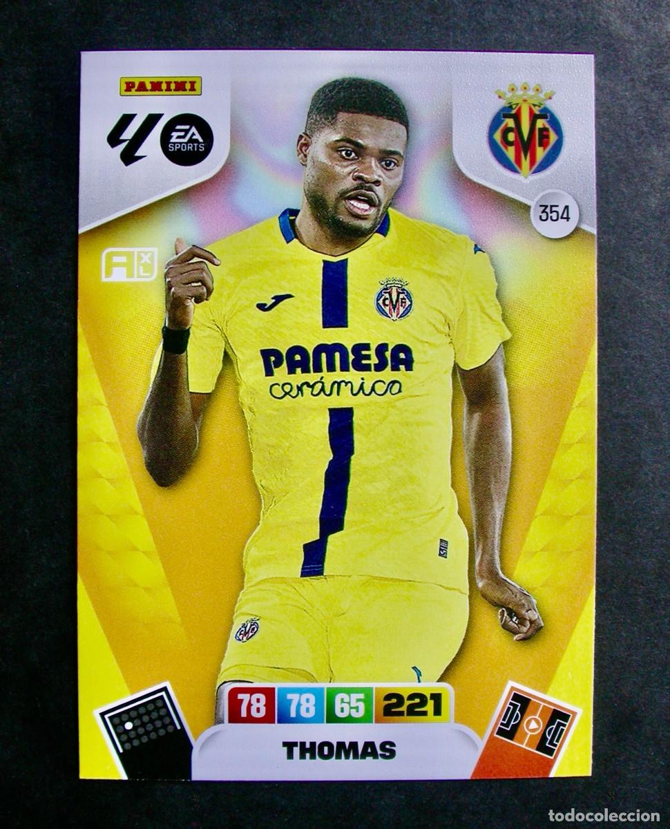 Cromos de f&uacute;tbol: 354 THOMAS / VILLARREAL / ADRENALYN XL LIGA 2025-2026 25-26 / PANINI