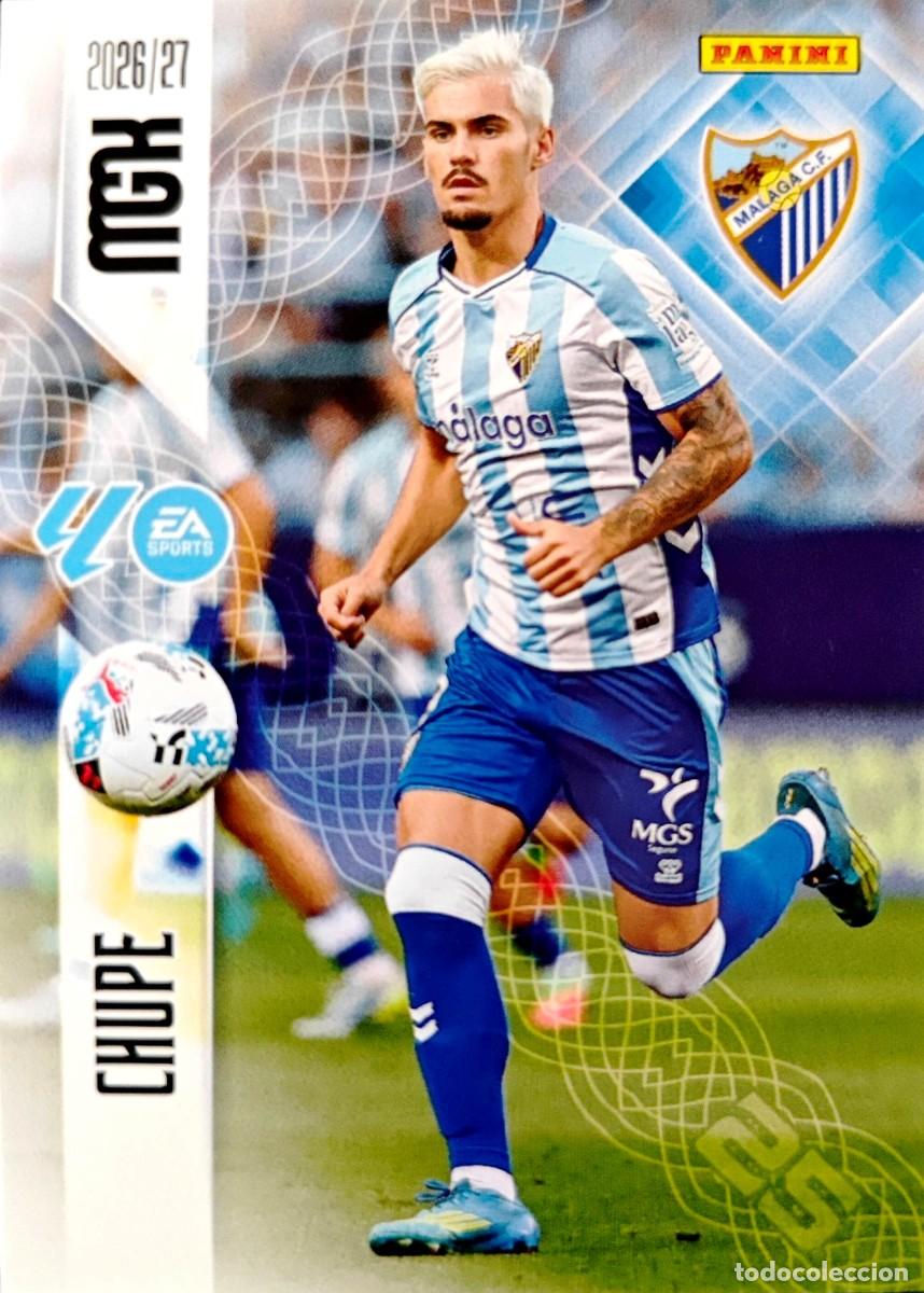 Cromos de f&uacute;tbol: 252 Chupe - Malaga CF - PANINI Megacracks MGK 2026 2027 26 27