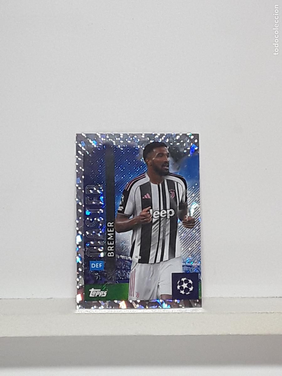 Cromos de f&uacute;tbol: CHAMPIONS STICKER 2025 2026 25 26 ALBUM TOPPS LEAGUE N 244 JUVENTUS BREMER