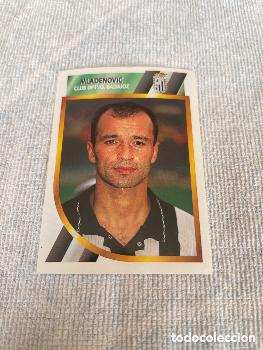 Cromos de f&uacute;tbol: FUTBOL 2&ordf;DIVISION LIGA 94-95 MLADENOVIC BADAJOZ Sin pegar