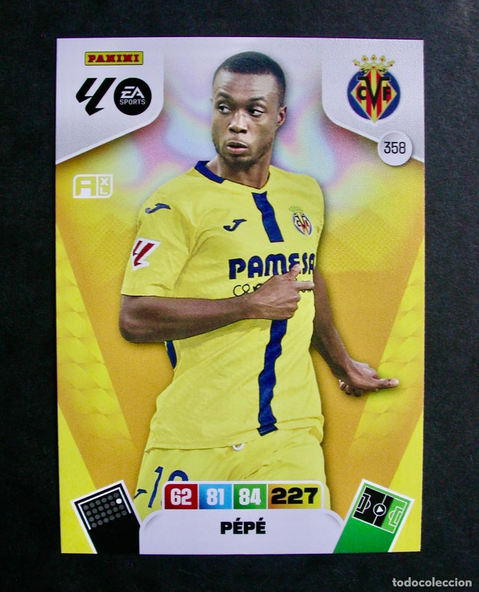 Cromos de f&uacute;tbol: 358 P&Eacute;P&Eacute; / VILLARREAL / ADRENALYN XL LIGA 2025-2026 25-26 / PANINI
