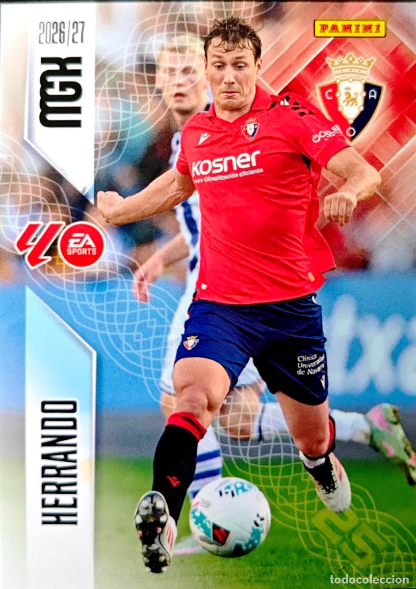 Cromos de f&uacute;tbol: 259 Jorge Herrando - CA Osasuna - PANINI Megacracks MGK 2026 2027 26 27