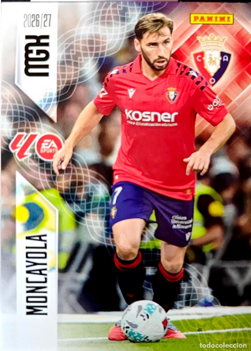 Cromos de f&uacute;tbol: 263 Jon Moncayola - CA Osasuna - PANINI Megacracks MGK 2026 2027 26 27