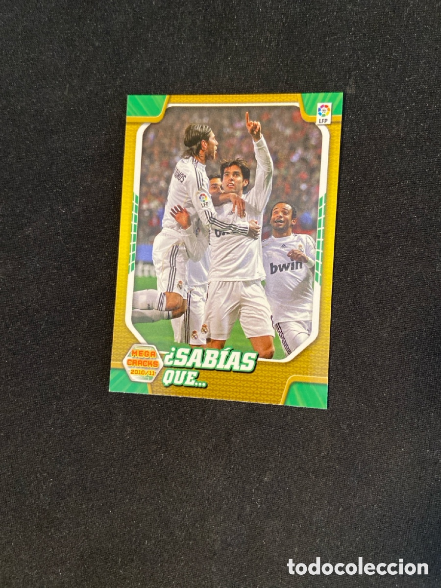 Cromos de f&uacute;tbol: SABIAS QUE 407 (REAL MADRID)