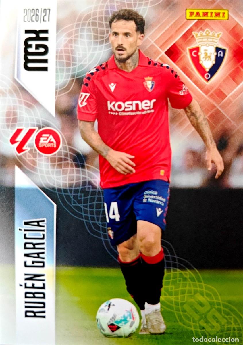Cromos de f&uacute;tbol: 265 Ruben Garcia - CA Osasuna - PANINI Megacracks MGK 2026 2027 26 27