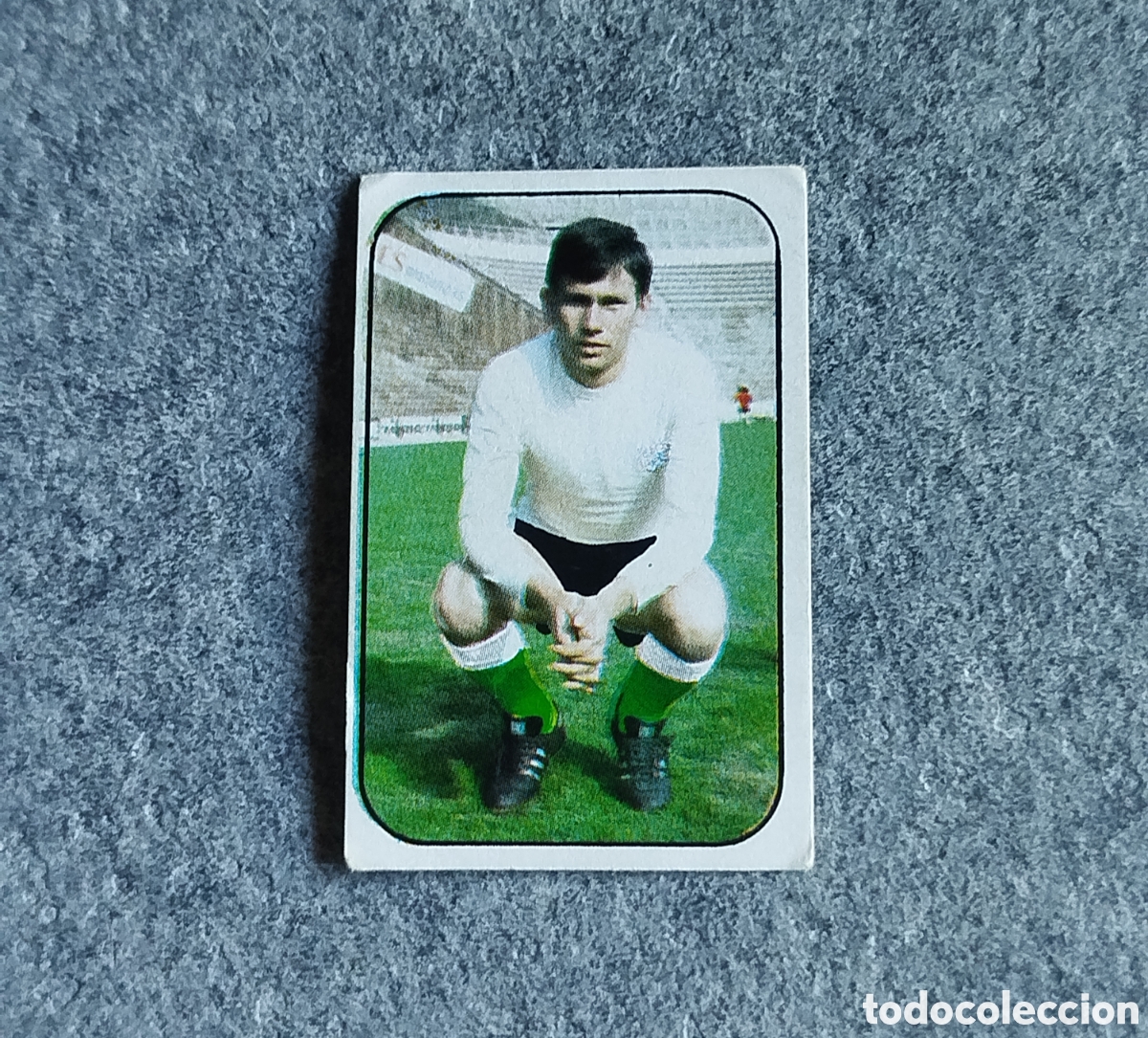 Cromos de f&uacute;tbol: SIN PEGAR &Uacute;LTIMOS FICHAJES 19 BARRERO SANTANDER 76 77 1976 1977 ESTE CROMO NUNCA PEGADO FICHAJE