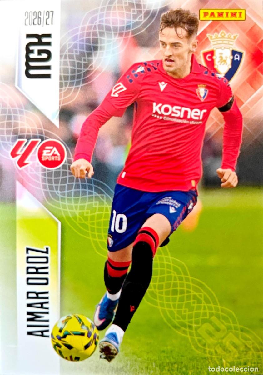 Cromos de Futebol: 266 Aimar Oroz - CA Osasuna - PANINI Megacracks MGK 2026 2027 26 27