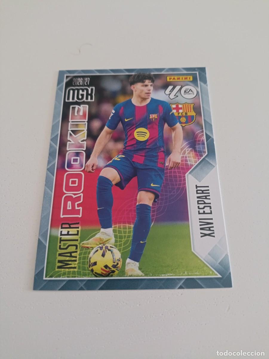 Cromos de Futebol: Megacracks 26/27 Xavi Espart m&aacute;ster rookie