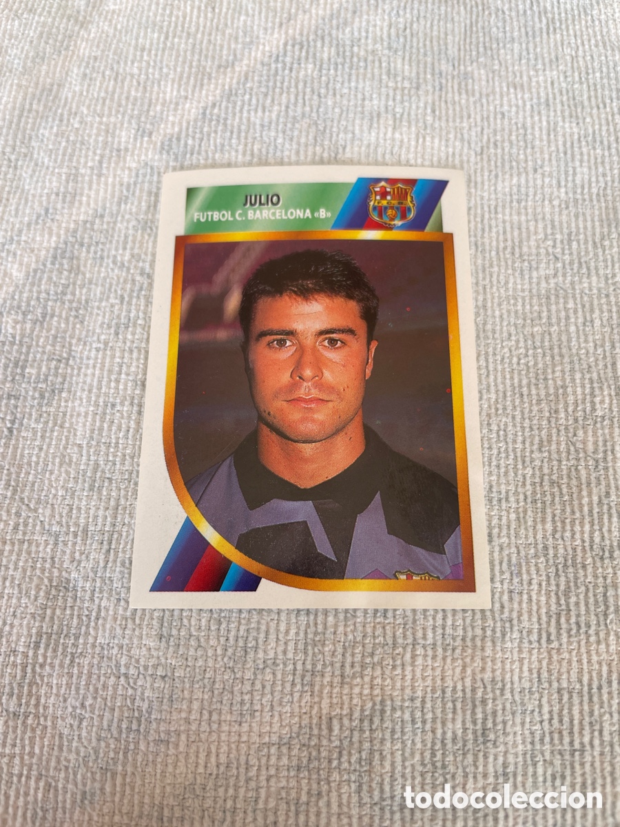 Cromos de Futebol: FUTBOL 2&ordf;DIVISION LIGA 94-95 JULIO BARCELONA B Sin pegar