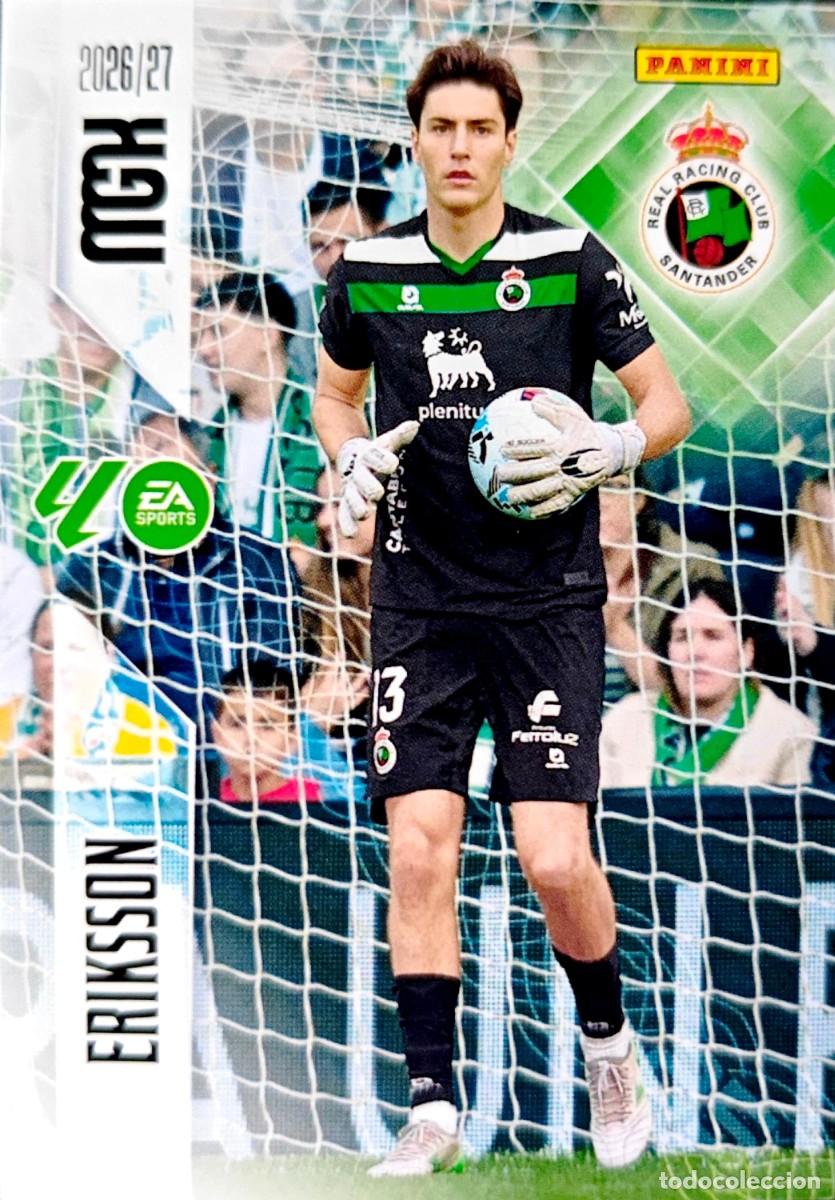 Cromos de Futebol: 273 Eriksson - Real Racing Club Santander - PANINI Megacracks MGK 2026 2027 26 27