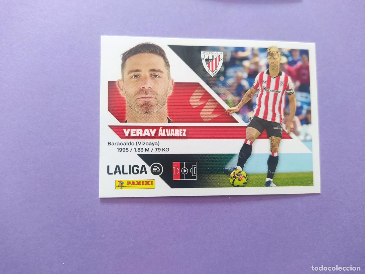 Cromos de Futebol: LIGA ESTE 2026 2027 26 27 NUEVO - ATHLETIC CLUB DE BILBAO N&ordm; 6B YERAY