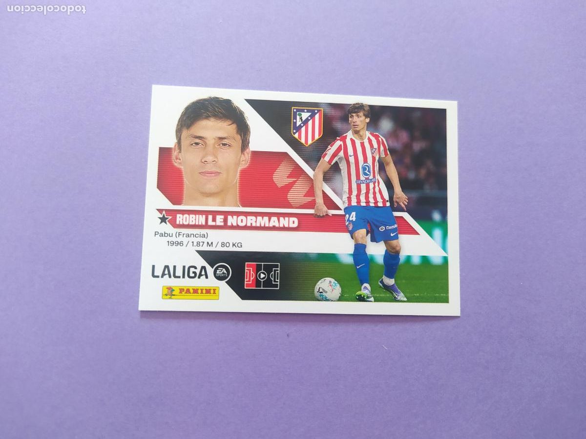 Cromos de Futebol: LIGA ESTE 2026 2027 26 27 NUEVO - ATLETICO DE MADRID N&ordm; 8A LE NORMAND