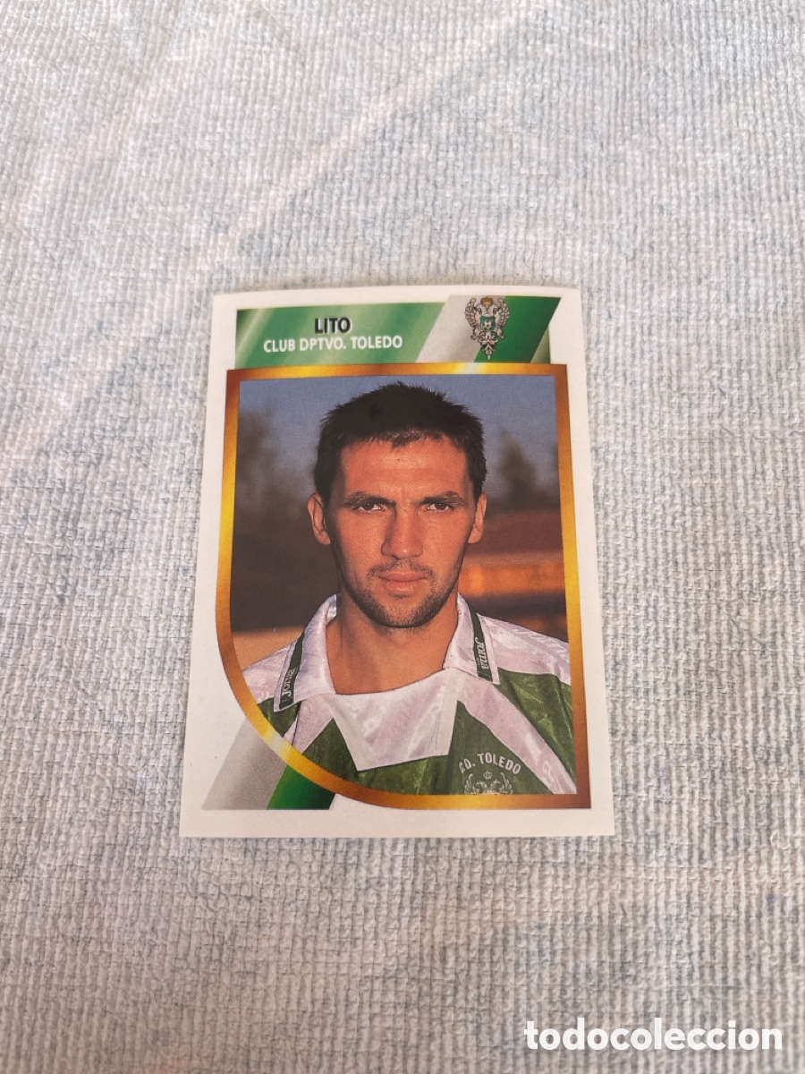 Cromos de Futebol: FUTBOL 2&ordf;DIVISION LIGA 94-95 LITO TOLEDO Sin pegar