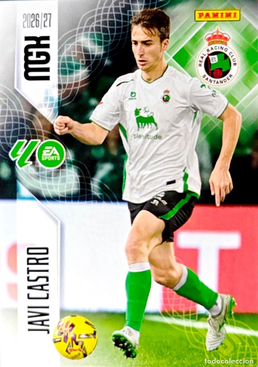 Cromos de Futebol: 277 Javi Castro - Real Racing Club Santander - PANINI Megacracks MGK 2026 2027 26 27