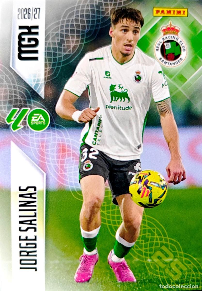 Cromos de Futebol: 279 Jorge Salinas - Real Racing Club Santander - PANINI Megacracks MGK 2026 2027 26 27