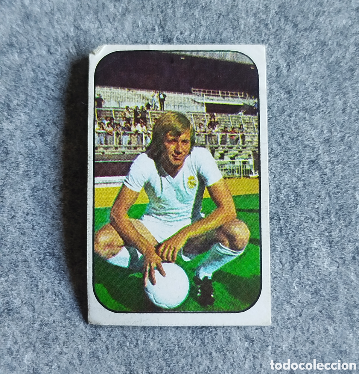 Cartes &agrave; collectionner de Football: SIN PEGAR &Uacute;LTIMOS FICHAJES 14 JENSEN REAL MADRID 76 77 1976 1977 ESTE CROMO NUNCA PEGADO FICHAJE