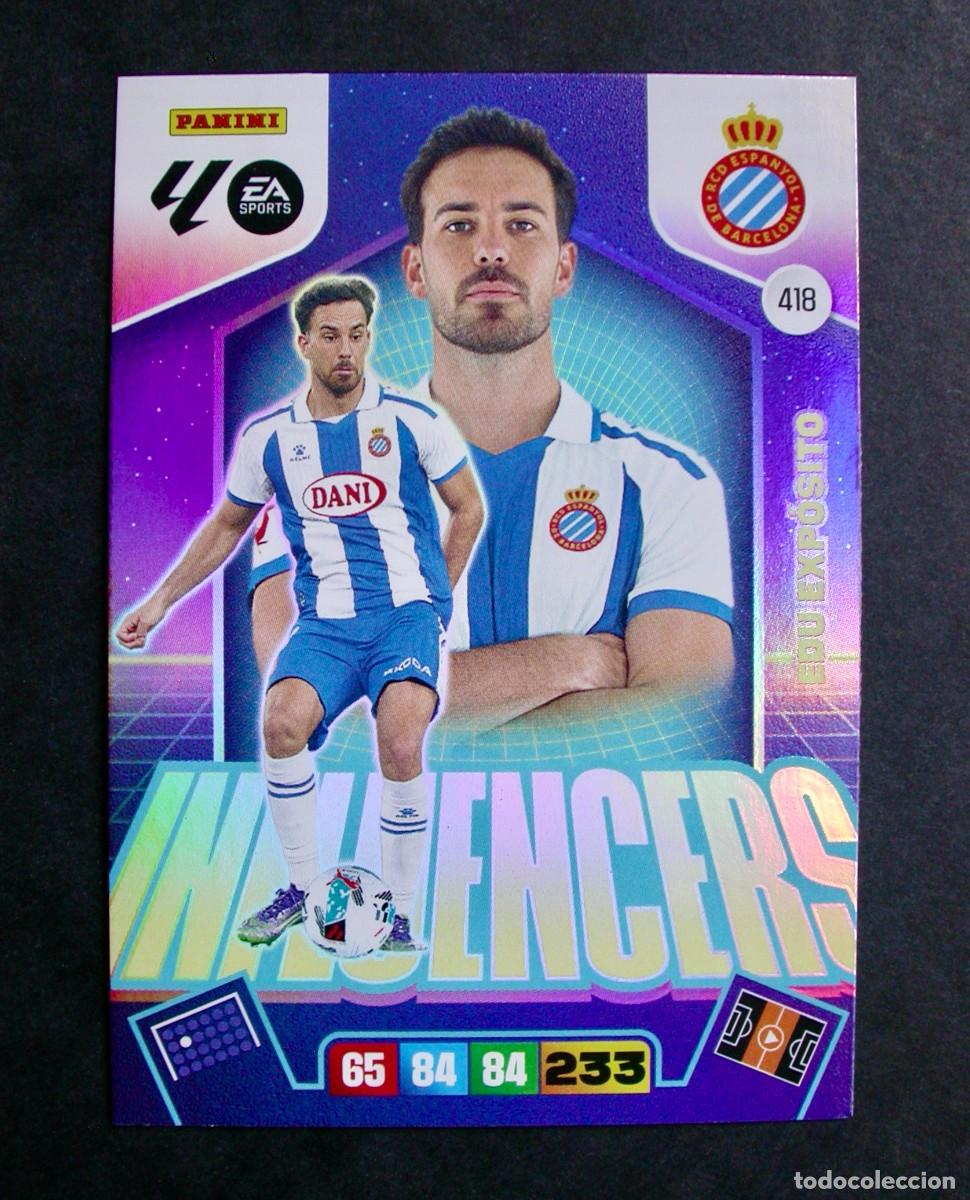 Cromos de Futebol: 418 EDU EXP&Oacute;SITO / INFLUENCERS / ESPANYOL / ADRENALYN XL LIGA 2025-2026 25-26 / PANINI