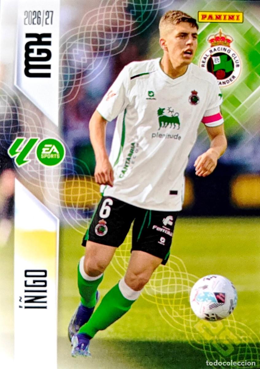 Cromos de Futebol: 282 I&ntilde;igo - Real Racing Club Santander - PANINI Megacracks MGK 2026 2027 26 27