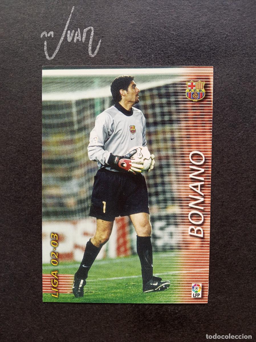 Cartes &agrave; collectionner de Football: N&ordm; 56 BONANO FC BARCELONA ARGENTINA ⚽ PANINI &reg; FICHAS MEGACRACKS 2002 2003 LIGA 02 03 MEGA CRACKS