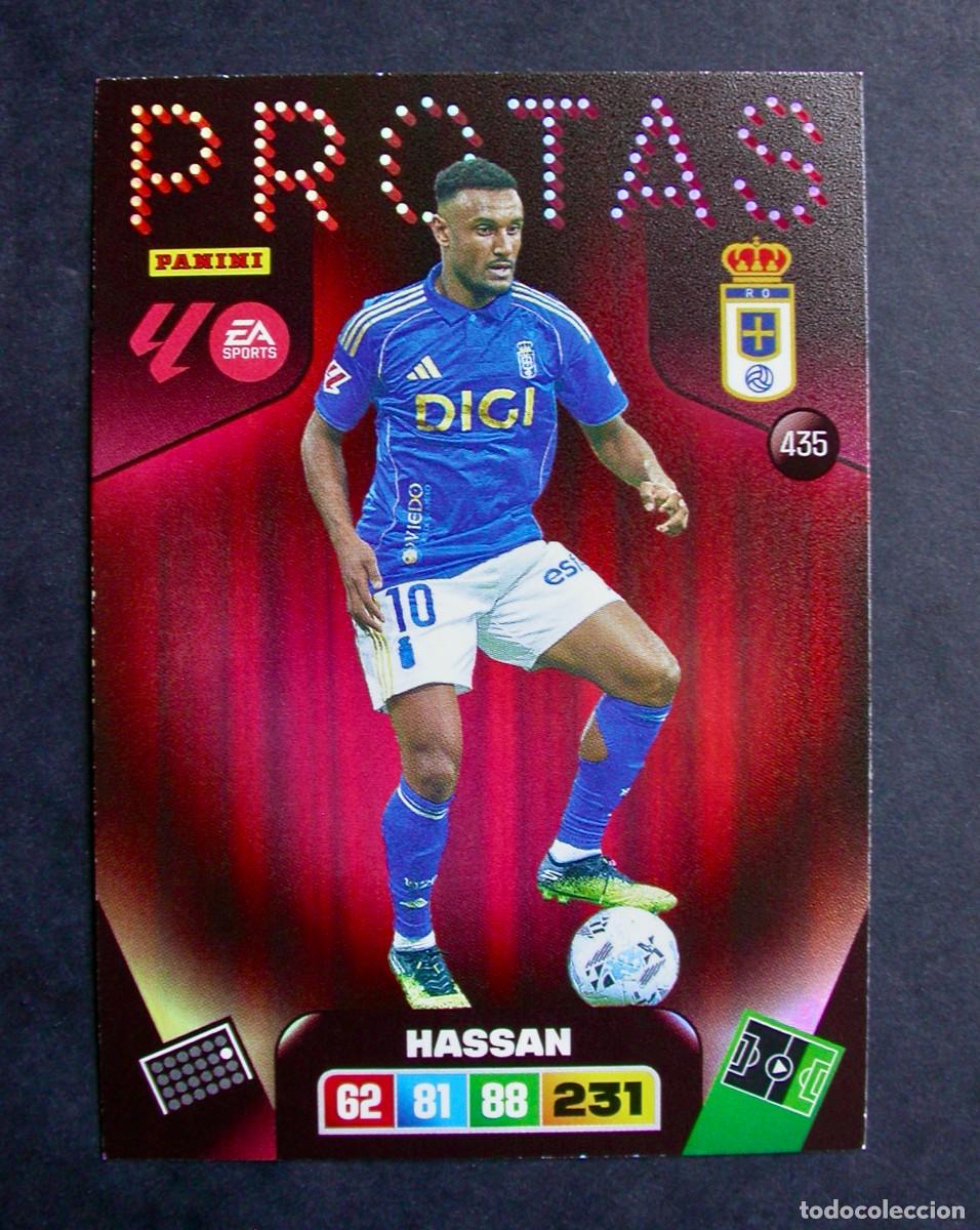 Cartes &agrave; collectionner de Football: 435 HASSAN / PROTAS / OVIEDO / ADRENALYN XL LIGA 2025-2026 25-26 / PANINI