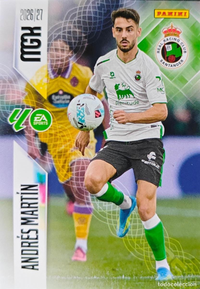 Cartes &agrave; collectionner de Football: 285 Andres Martin - Real Racing Club Santander - PANINI Megacracks MGK 2026 2027 26 27