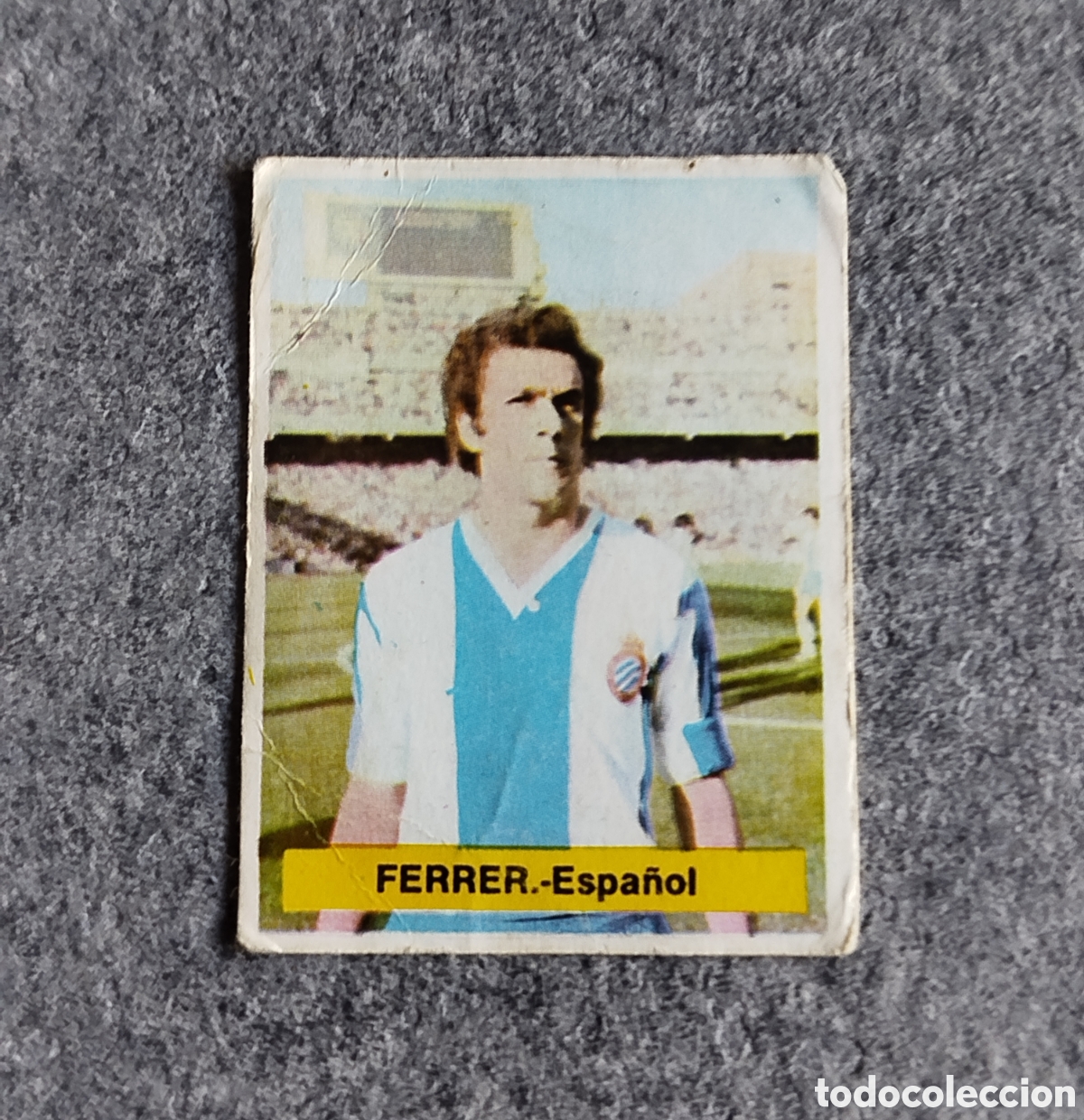 Cartes &agrave; collectionner de Football: FINI SIN PEGAR FERRER ESPA&Ntilde;OL 75 76 1975 1976 CROMO NUNCA PEGADO
