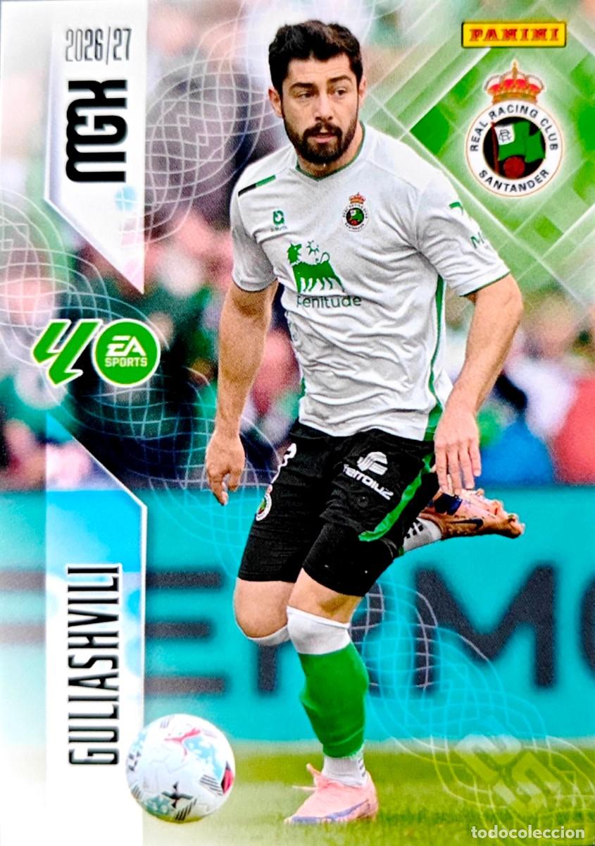 Cartes &agrave; collectionner de Football: 286 Giorgi Guliashvili - Real Racing Club Santander - PANINI Megacracks MGK 2026 2027 26 27