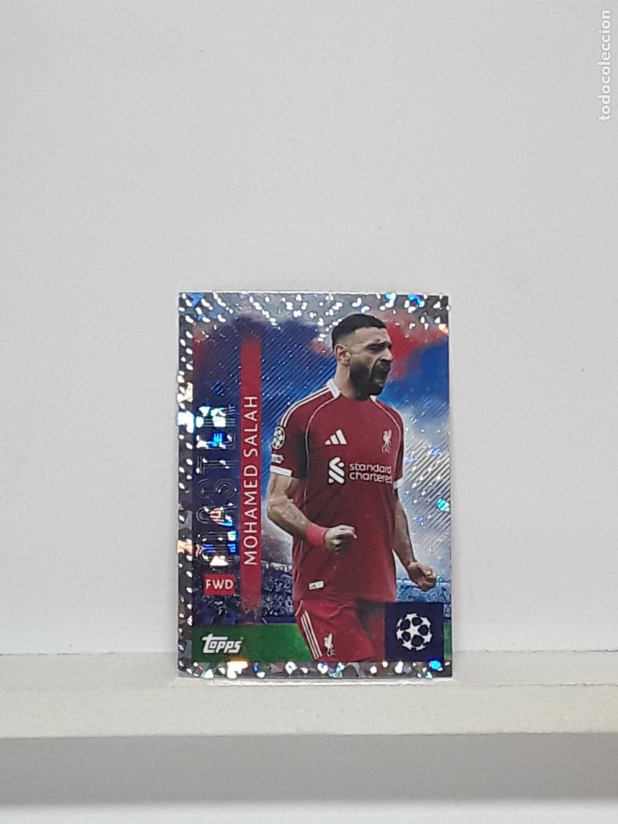 Cartes &agrave; collectionner de Football: CHAMPIONS STICKER 2025 2026 25 26 ALBUM TOPPS LEAGUE N 258 LIVERPOOL MOHAMED SALAH