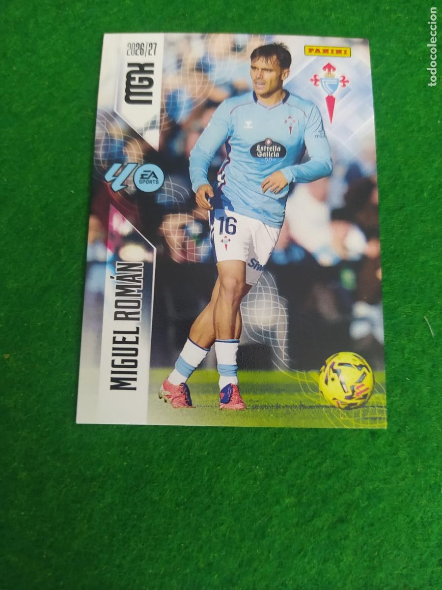 Cartes &agrave; collectionner de Football: MEGACRACKS 2026 2027 MGK 26 27 NUEVO - CELTA DE VIGO N&ordm; 119 MIGUEL ROMAN