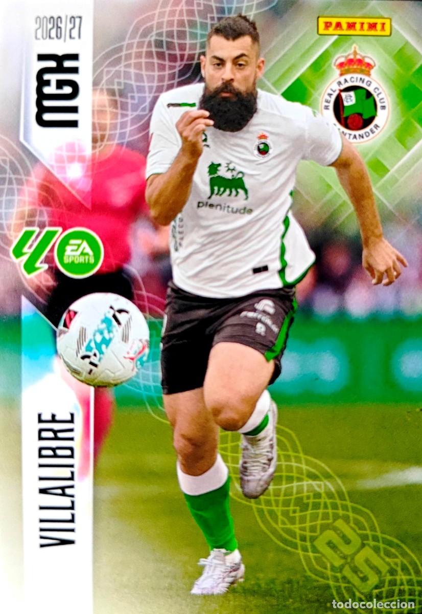 Cartes &agrave; collectionner de Football: 287 Asier Villalibre - Real Racing Club Santander - PANINI Megacracks MGK 2026 2027 26 27