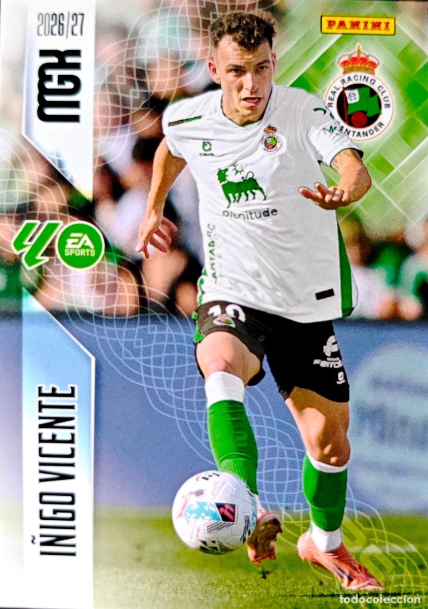 Cartes &agrave; collectionner de Football: 288 I&ntilde;igo Vicente - Real Racing Club Santander - PANINI Megacracks MGK 2026 2027 26 27