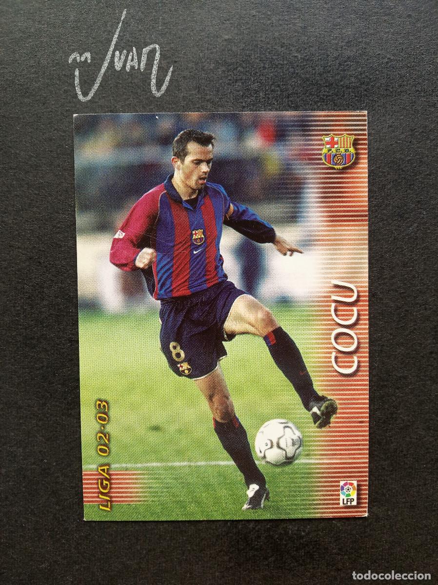 Football Stickers: N&ordm; 63 COCU FC BARCELONA NETHERLANDS ⚽ PANINI &reg; FICHAS MEGACRACKS 2002 2003 LIGA 02 03 MEGA CRACKS