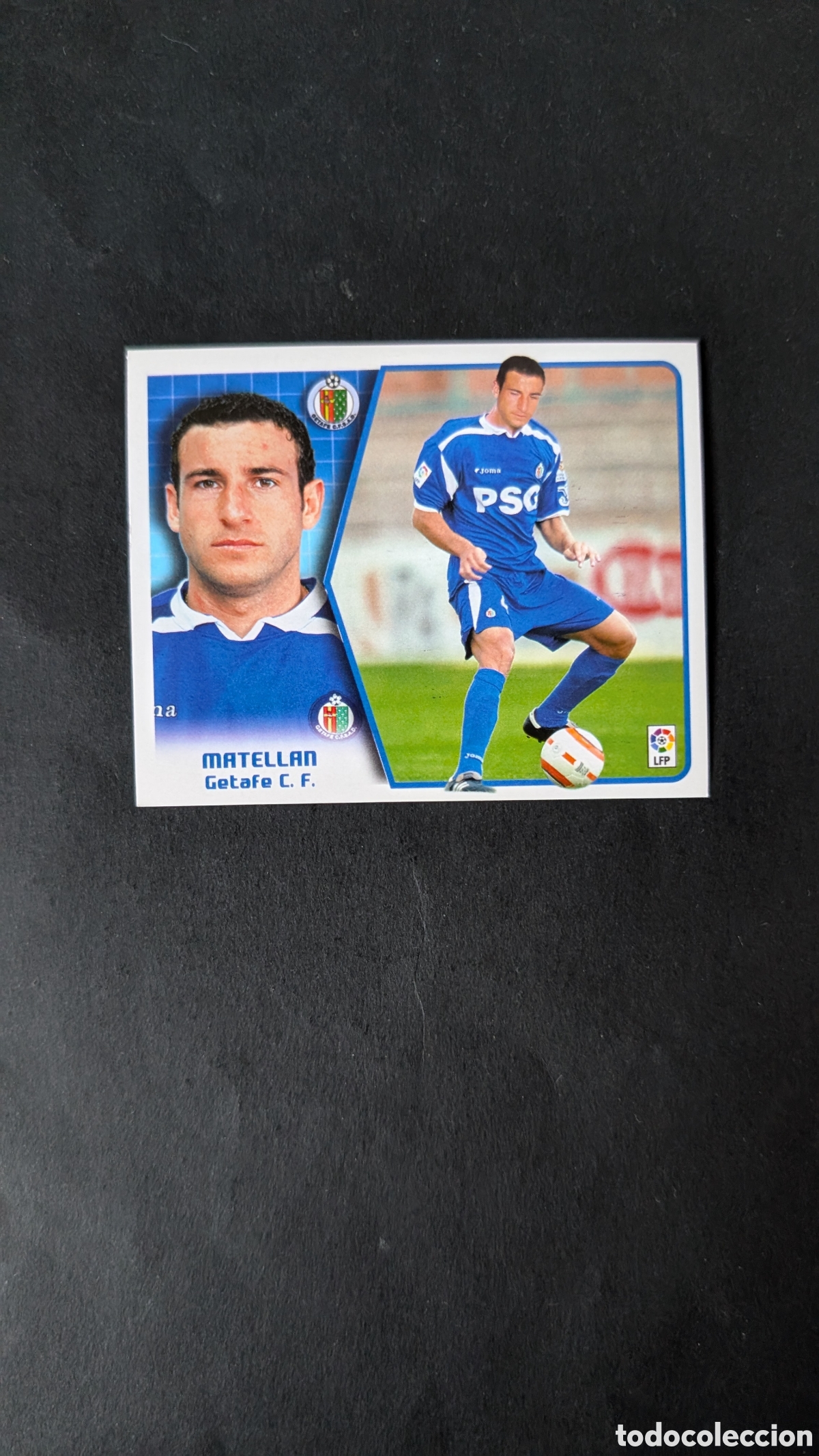 Cromos de f&uacute;tbol: MATELLAN GETAFE FICHAJE 28 LIGA ESTE 2005/06 05 06 NUNCA PEGADO SIN PEGAR
