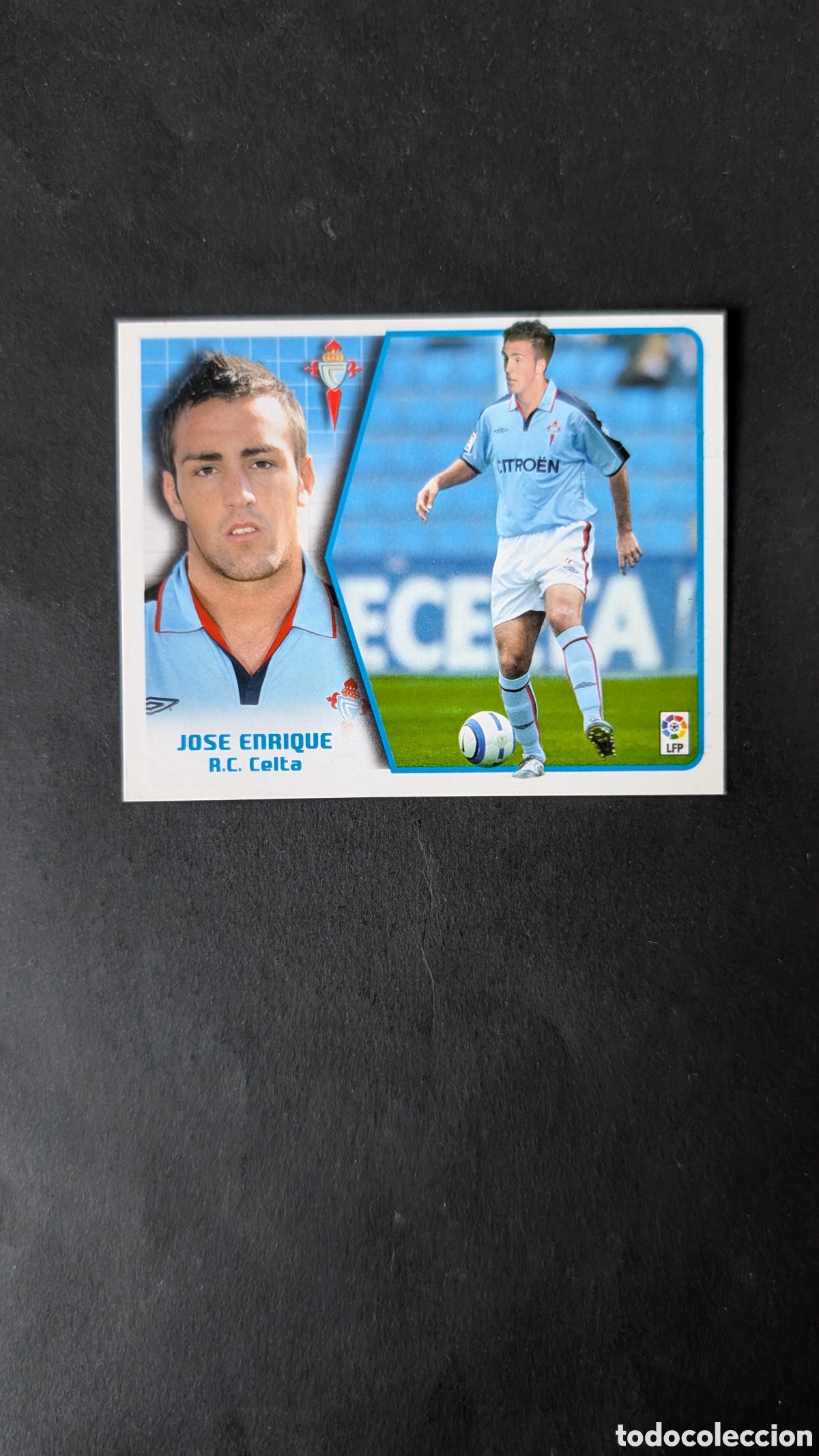 Figurine di Calcio: JOSE ENRIQUE CELTA COLOCA LIGA ESTE 2005/06 05 06 NUNCA PEGADO SIN PEGAR