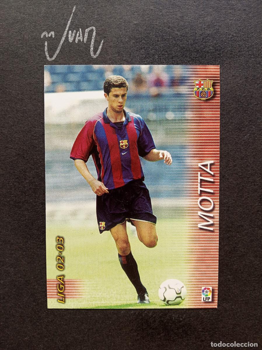 Figurine di Calcio: N&ordm; 67 MOTTA FC BARCELONA ITALIA ⚽ PANINI &reg; FICHAS MEGACRACKS 2002 2003 LIGA 02 03 MEGA CRACKS
