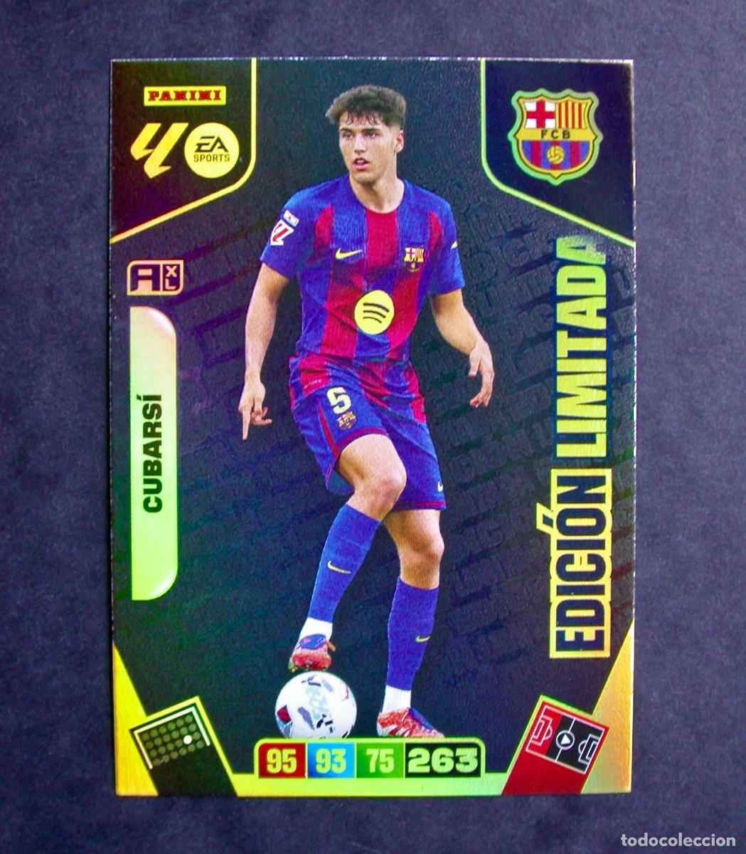 Cromos de f&uacute;tbol: CUBARS&Iacute; / EDICI&Oacute;N LIMITADA / F.C. BARCELONA / ADRENALYN XL LIGA 2025-2026 25-26 / PANINI