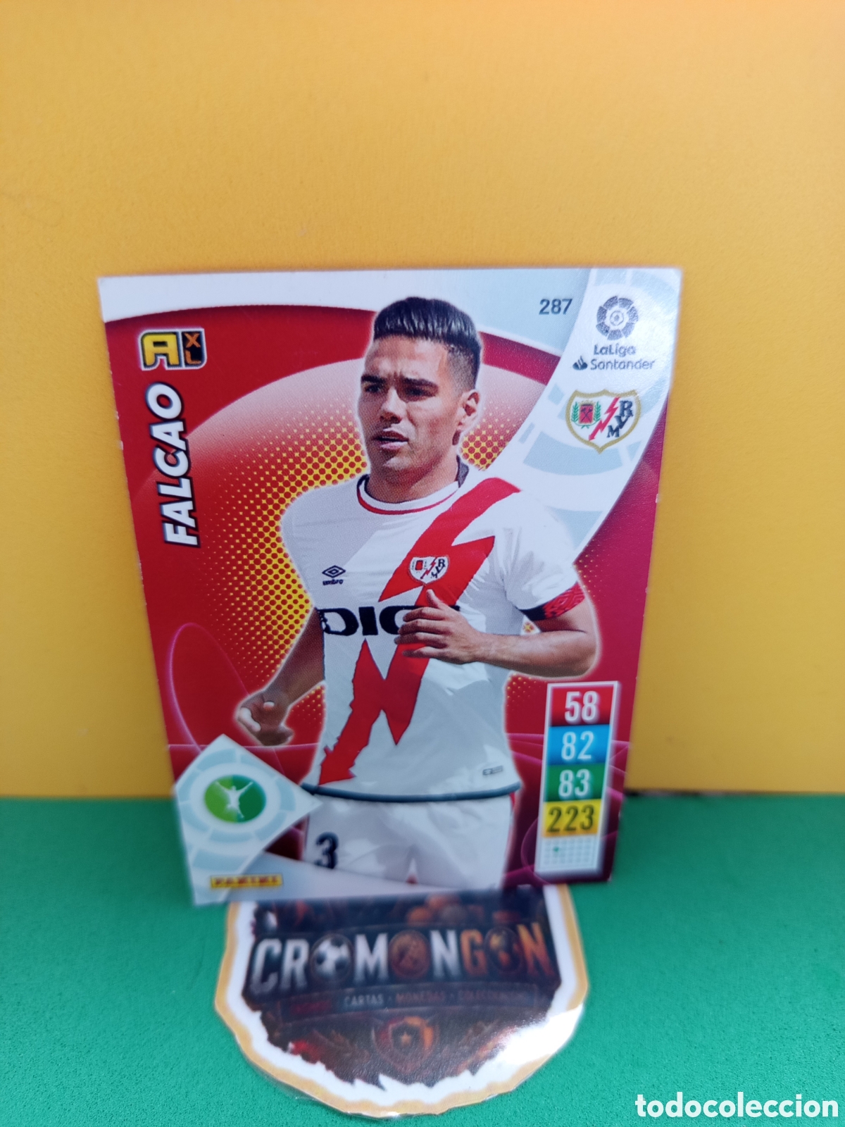 Cromos de Futebol: ❇️ CROMO ⚽ FALCAO RAYO VALLECANO 287 LIGA 21 22 2021 2022 ADRENALYN ❇️