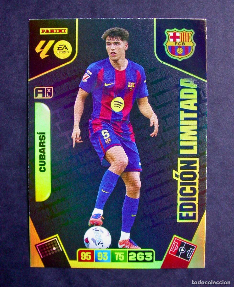 Cromos de f&uacute;tbol: CUBARS&Iacute; / EDICI&Oacute;N LIMITADA / F.C. BARCELONA / ADRENALYN XL LIGA 2025-2026 25-26 / PANINI
