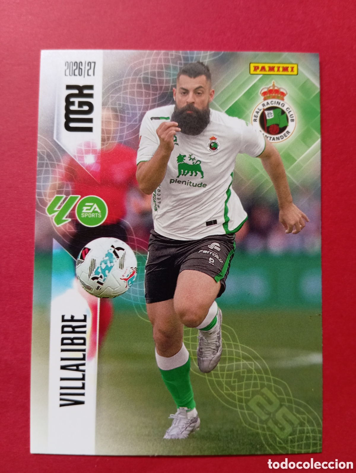 Cromos de Futebol: Villalibre Racing de Santander n&deg;287 / PANINI MEGACRACKS 2026/2027