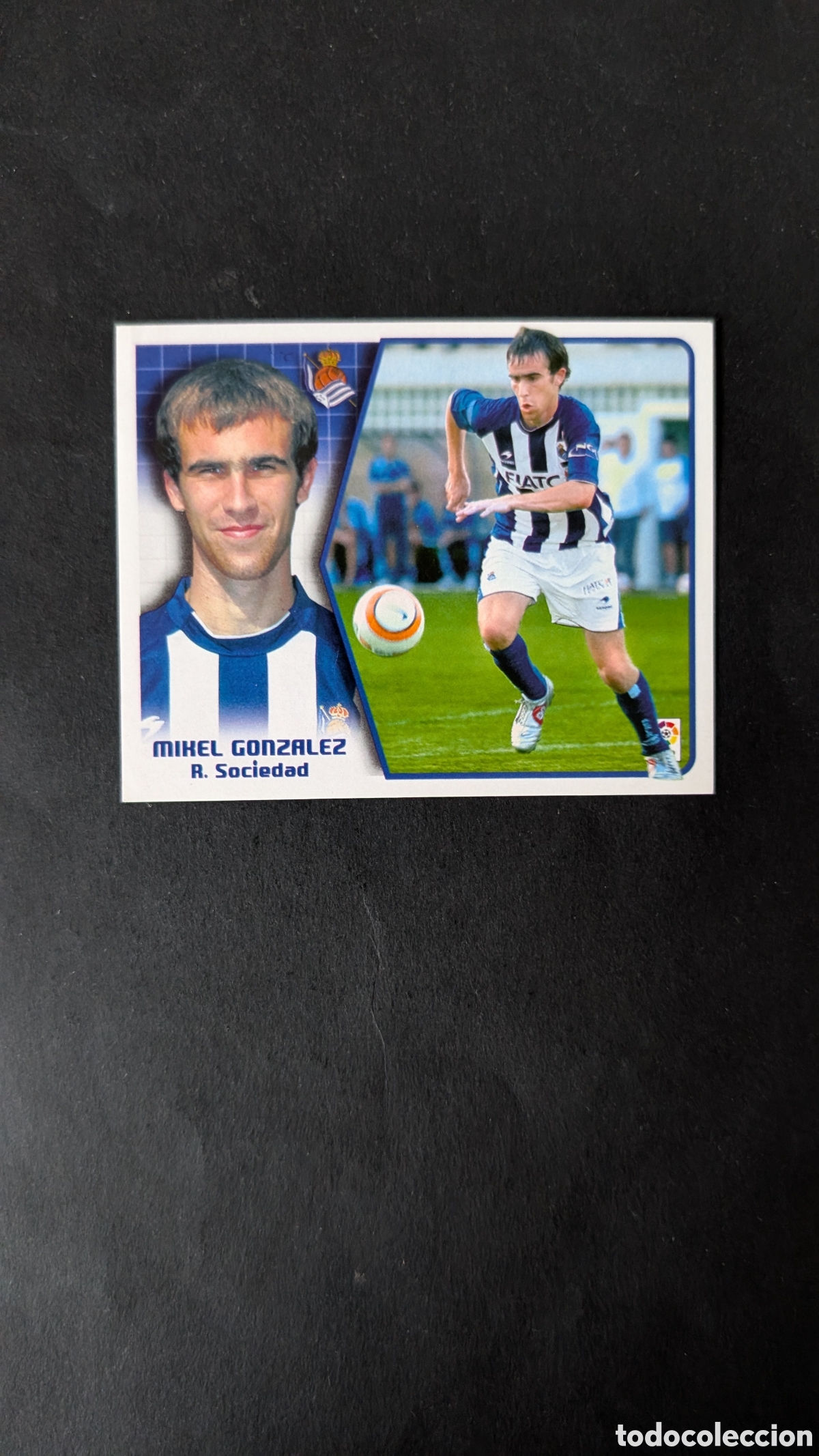 Cromos de Futebol: MIKEL GONZ&Aacute;LEZ REAL SOCIEDAD COLOCA LIGA ESTE 2005/06 05 06 NUNCA PEGADO SIN PEGAR