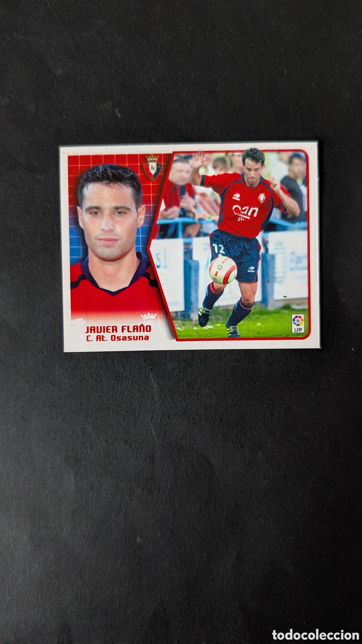 Cromos de Futebol: JAVIER FLA&Ntilde;O OSASUNA COLOCA LIGA ESTE 2005/06 05 06 NUNCA PEGADO SIN PEGAR