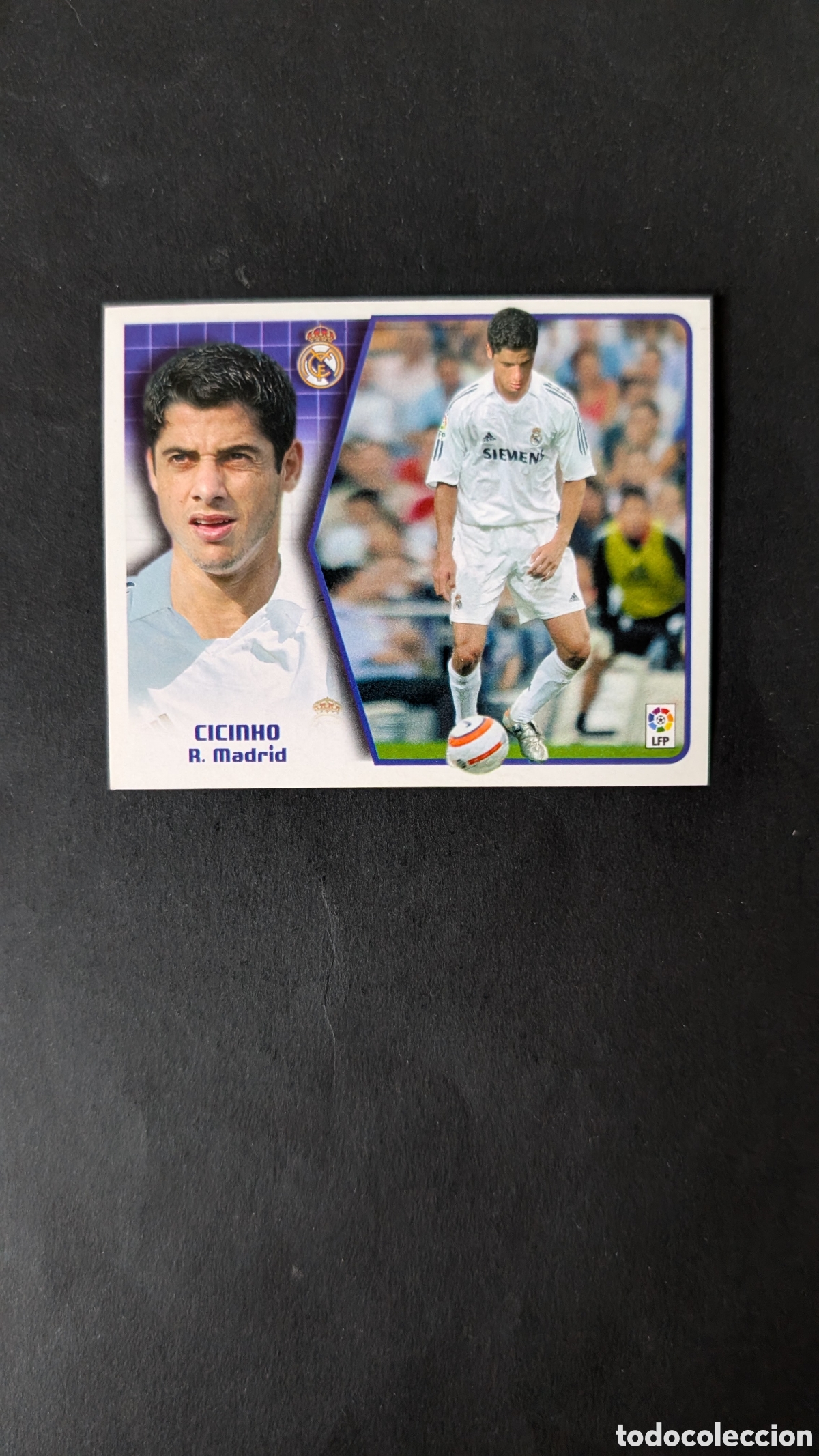 Cromos de Futebol: CICINHO REAL MADRID COLOCA LIGA ESTE 2005/06 05 06 NUNCA PEGADO SIN PEGAR