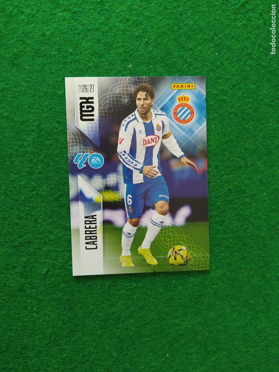 Cromos de f&uacute;tbol: MEGACRACKS 2026 2027 MGK 26 27 NUEVO - ESPANYOL N&ordm; 169 CABRERA