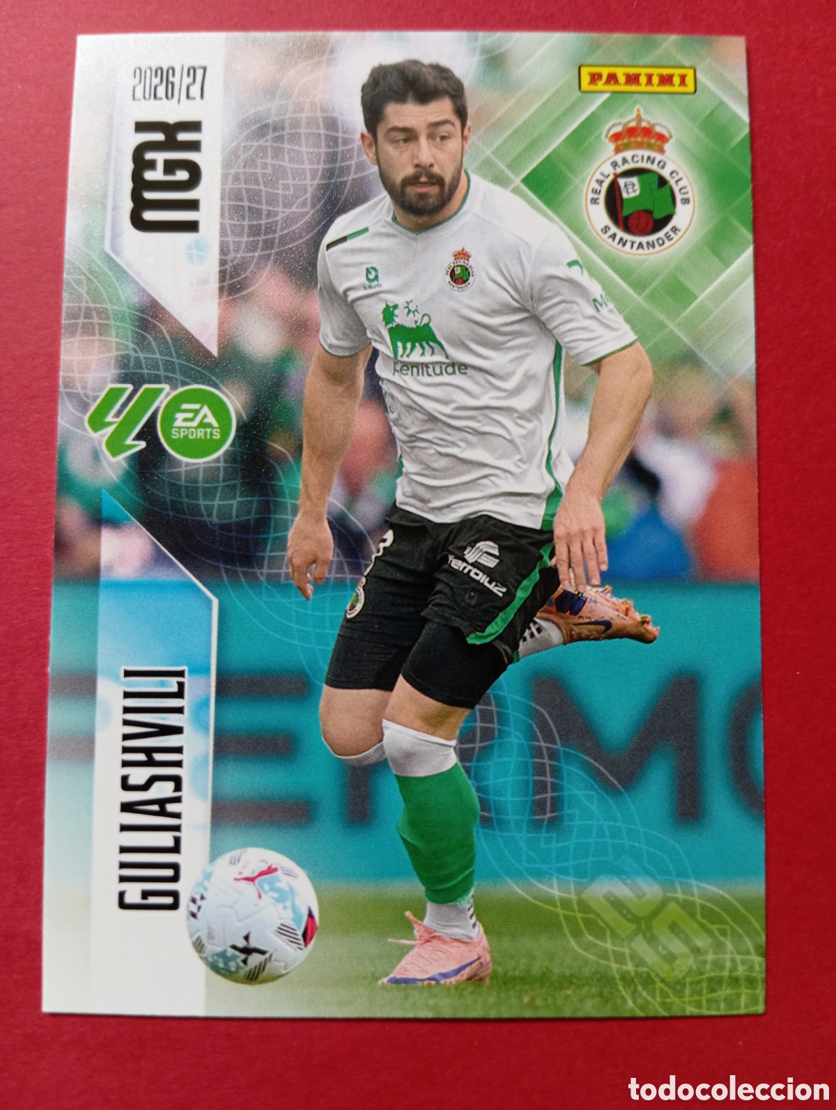 Cromos de f&uacute;tbol: Guliashvili Racing de Santander n&deg;286 / PANINI MEGACRACKS 2026/2027