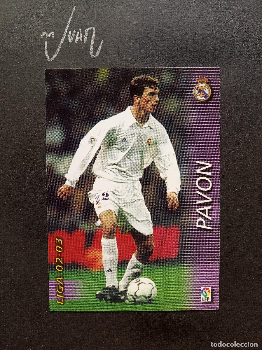 Football Stickers: N&ordm; 150 PAVON REAL MADRID ESPA&Ntilde;A ⚽ PANINI &reg; FICHAS MEGACRACKS 2002 2003 LIGA 02 03 MEGA CRACKS