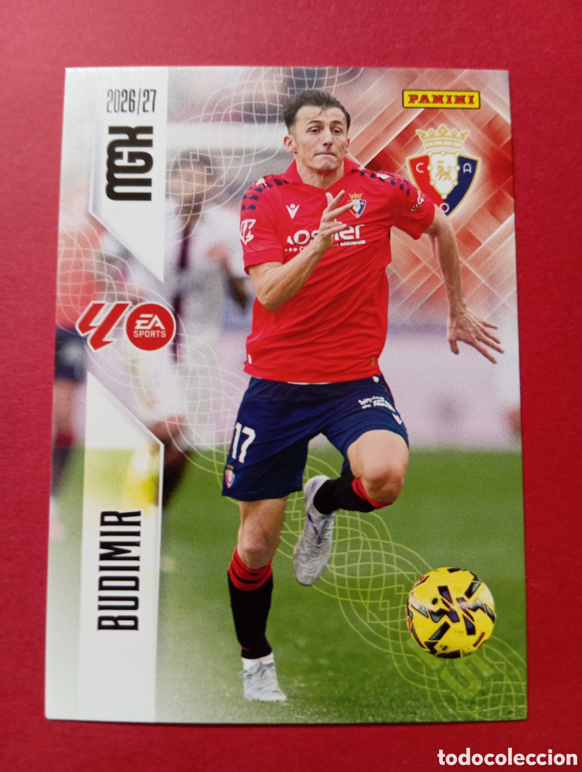 Fu&szlig;ball-Sticker: Budimir Osasuna n&deg;270 / PANINI MEGACRACKS 2026/2027